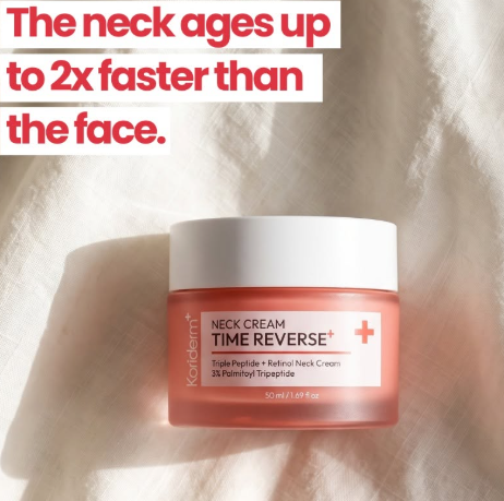 Peptide Neck Cream - 50ml Korean Koriderm Time Reverse Triple