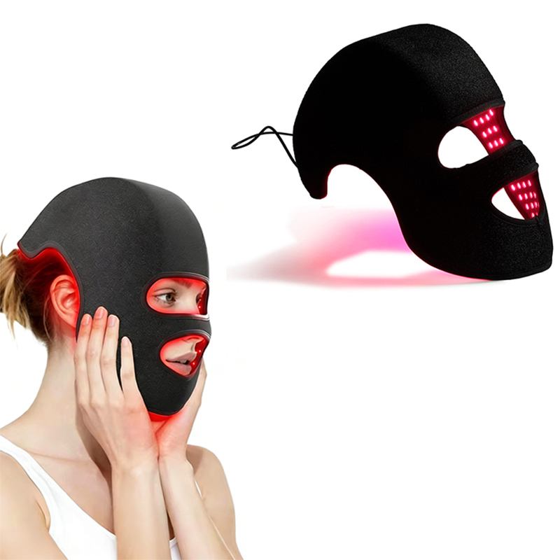 Skincare Glowing - 4Colors LED Hat&Face Mask Red Light