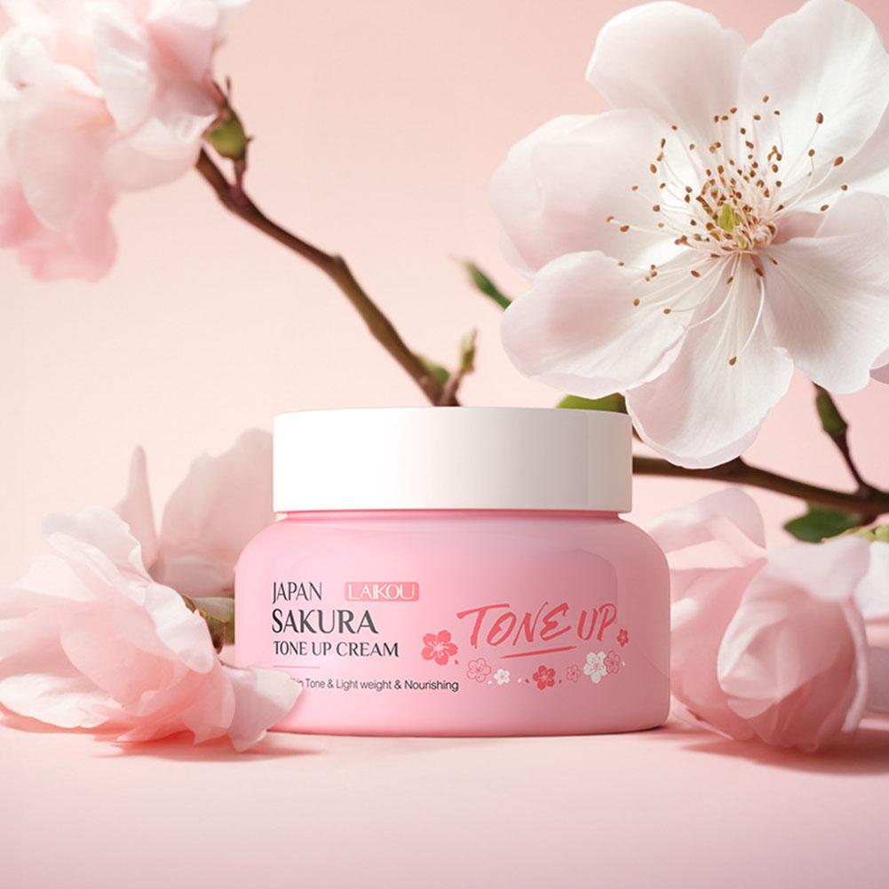 Skincare Glowing - Facial Moisturizer Tone-up Face Cream,Sakura Essence
