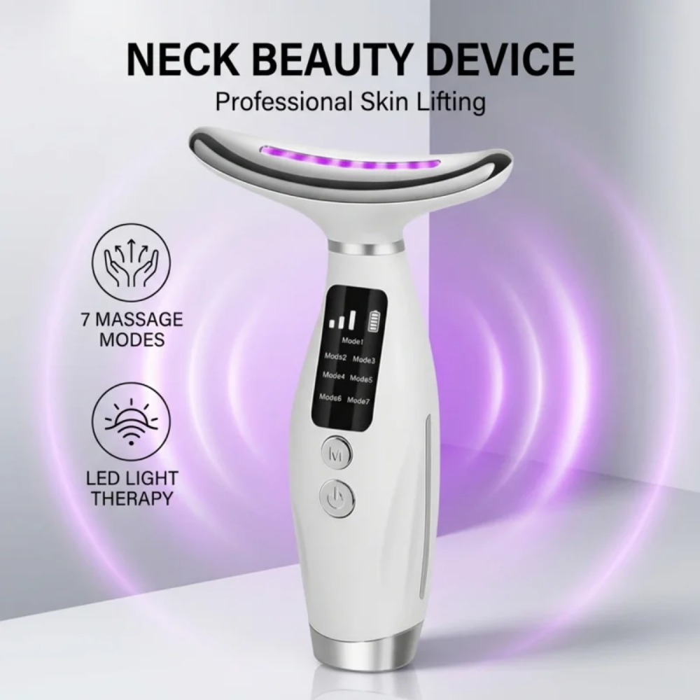 Neck Face Lifting Massager 7 C - Skincare Glowing review and price