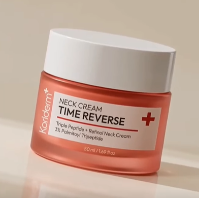 50ml Korean Koriderm Time Reve - Peptide Neck Cream review and price