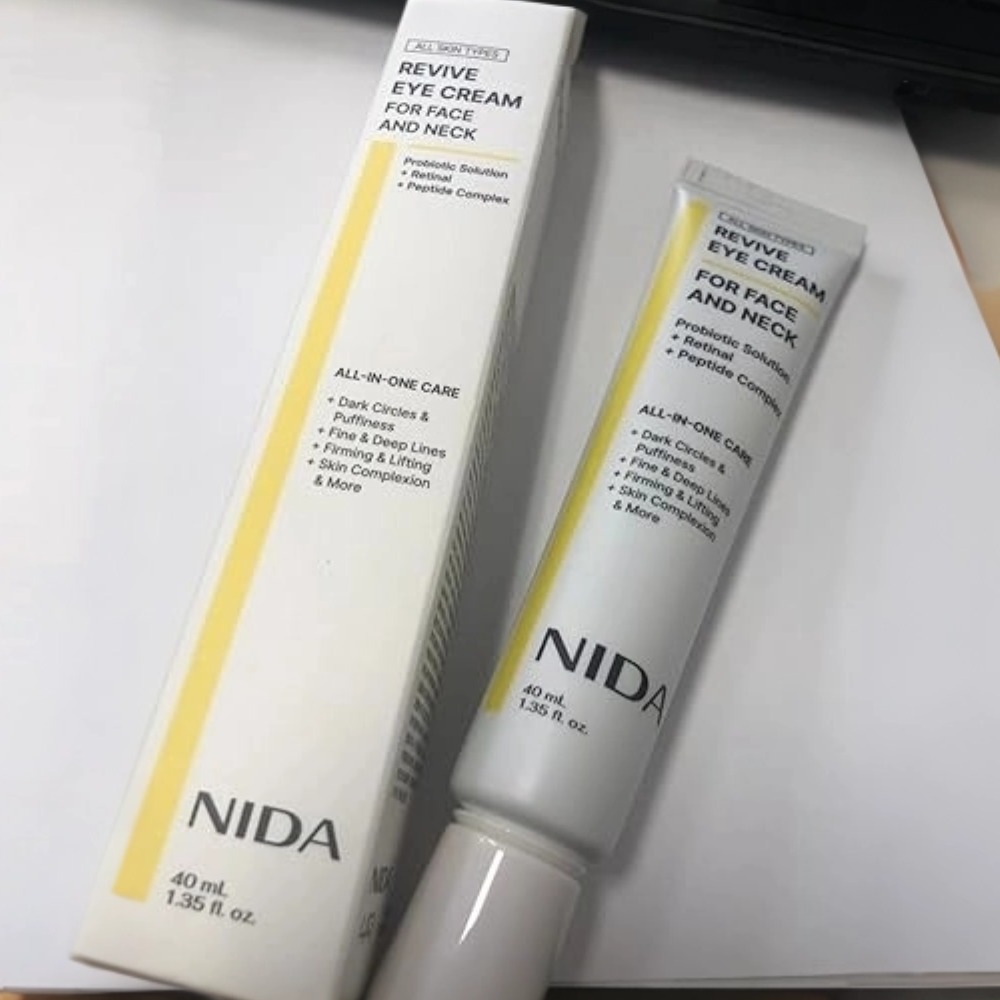 Korean 40ml NIDA Revive Eye Cr - Peptide Neck Cream review and price