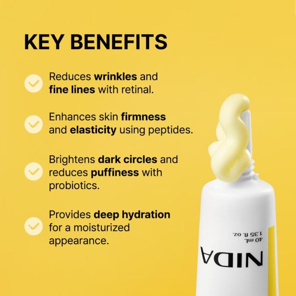 Korean 40ml NIDA Revive Eye Cr - Peptide Neck Cream review and price
