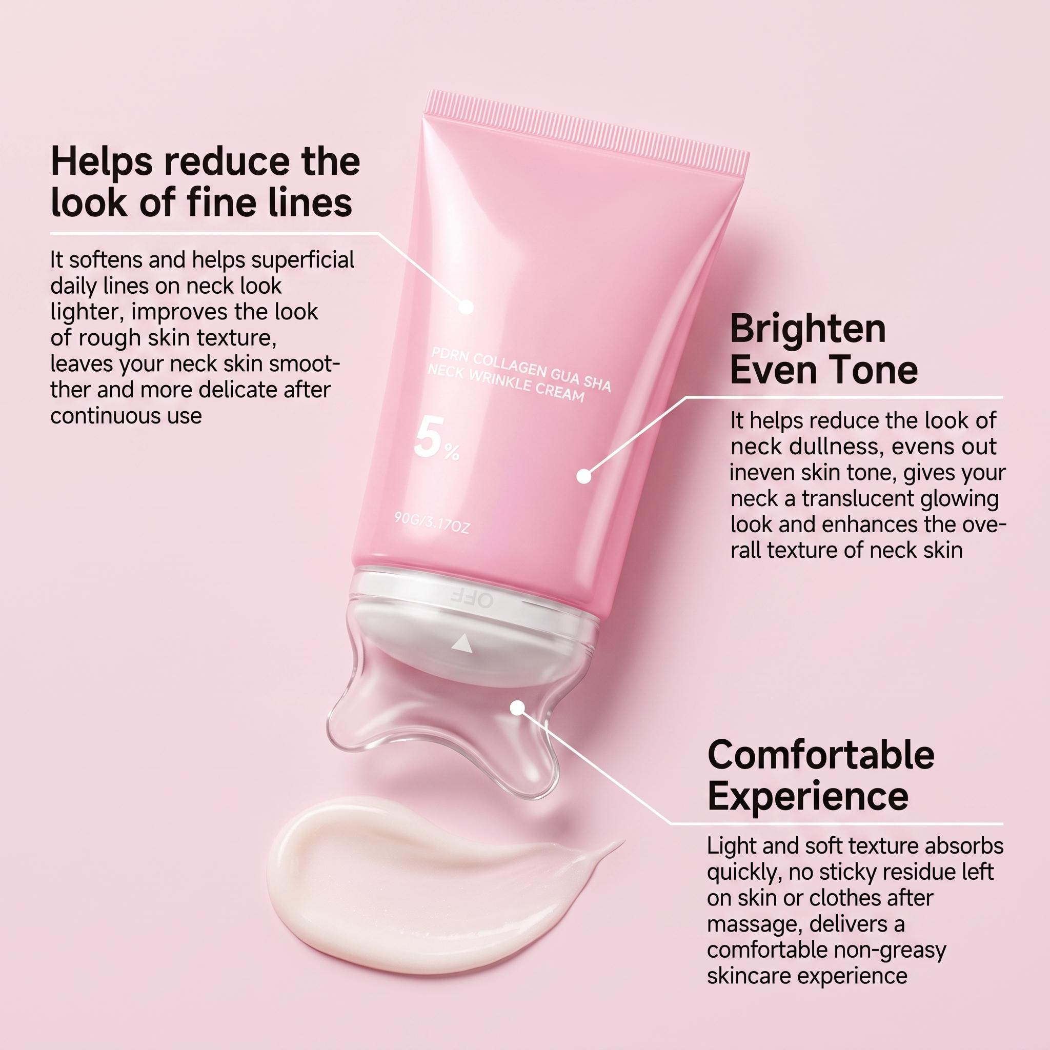 PDRN Pink Collagen Neck Cream  - Peptide Neck Cream review and price
