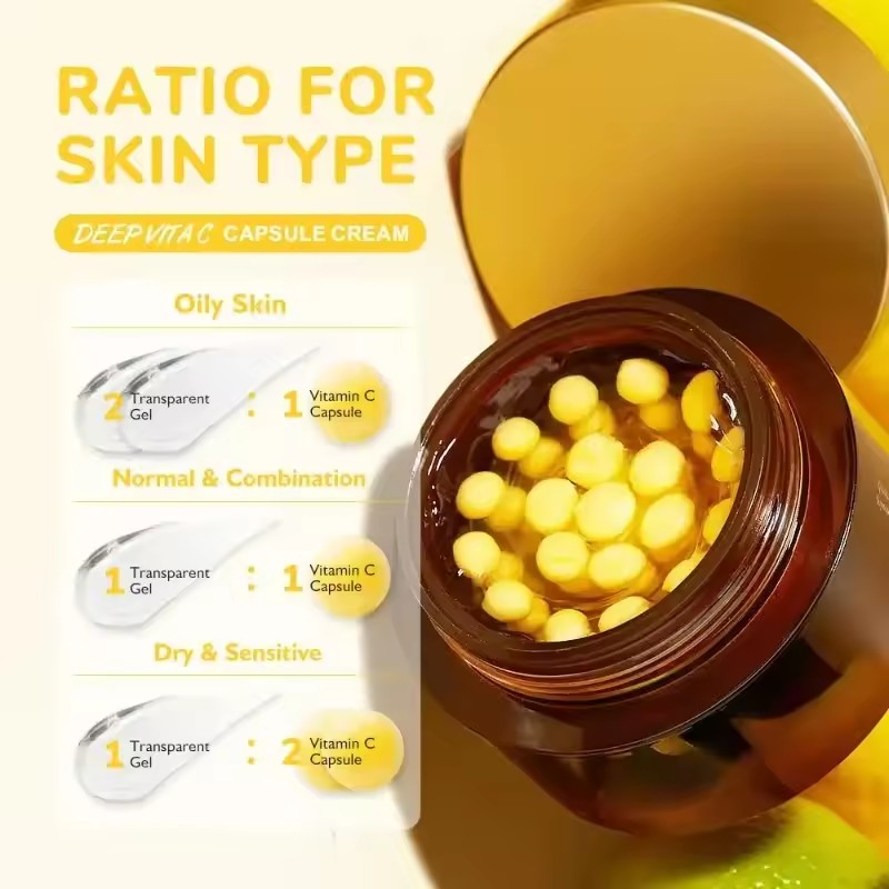 Deep Vitamin C Golden Capsule  - Skincare Glowing review and price
