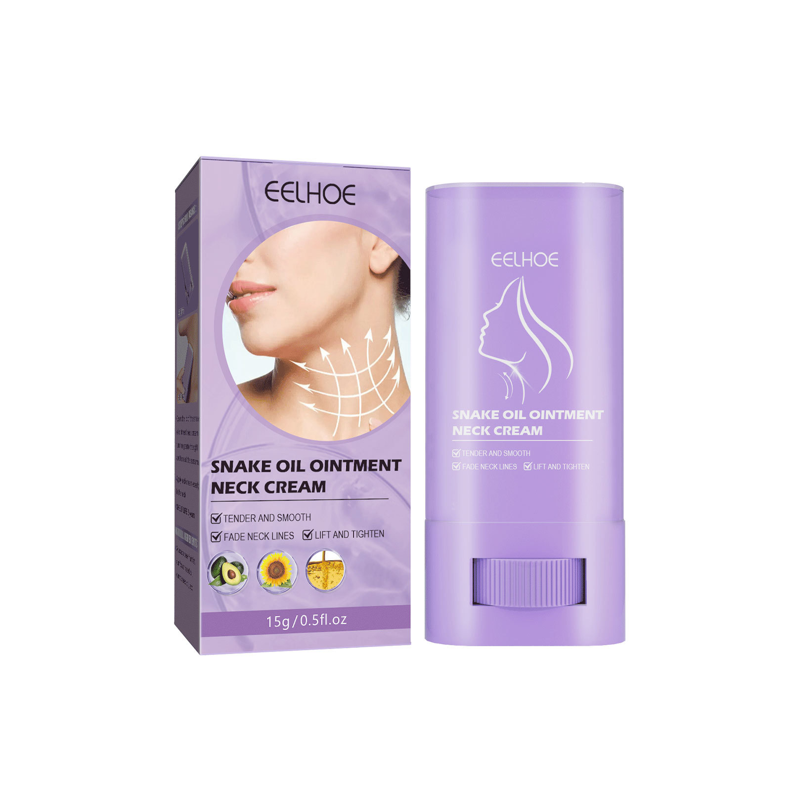 EELHOE Neck Firming Cream Tigh - Peptide Neck Cream review and price