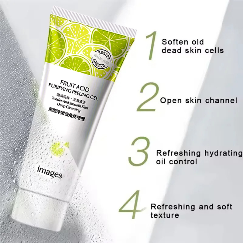 Natural Fruit Acid Peeling Gel - Peptide Neck Cream review and price