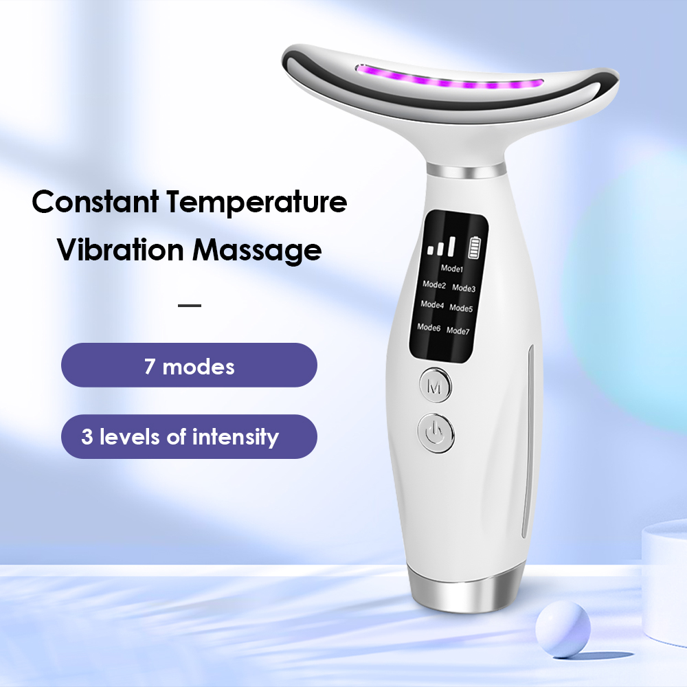 7 Colors LED Lights Face Neck  - Skincare Glowing review and price