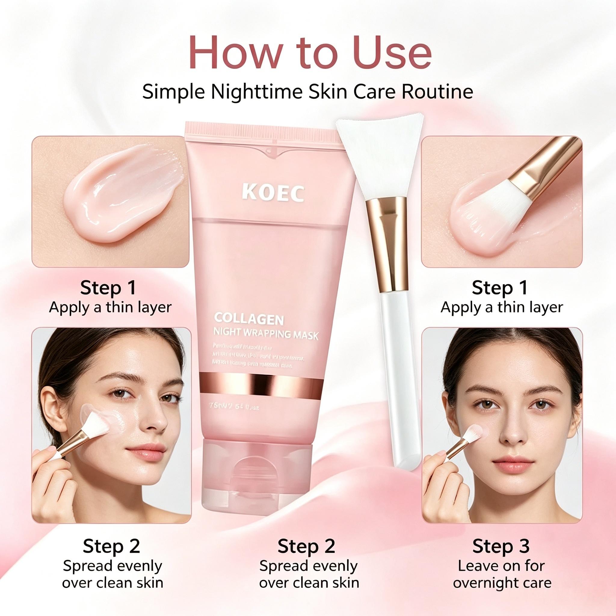 Collagen Overnight Peel Off Fa - Peptide Neck Cream review and price